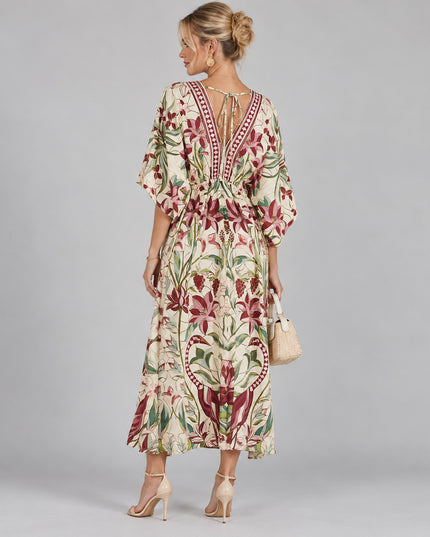 Vestido Farm Jardim Vitral