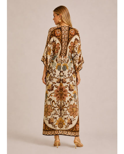Vestido Farm Romance de Pássaro