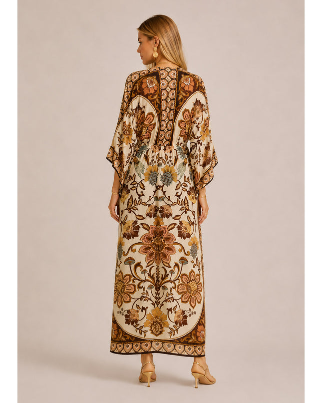 Vestido Farm Romance de Pássaro
