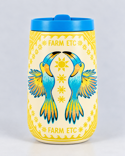 Copo Farm Que Sede Lenço Solar 450 ML