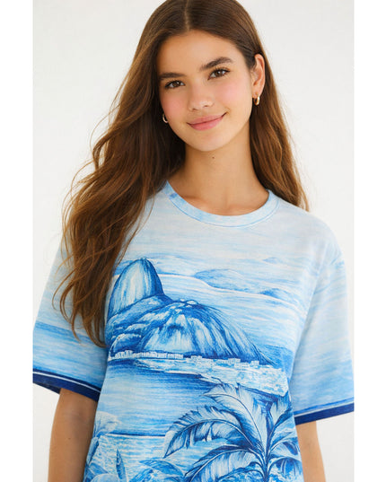 Vestido T-shirt Farm Big Rio Vintage