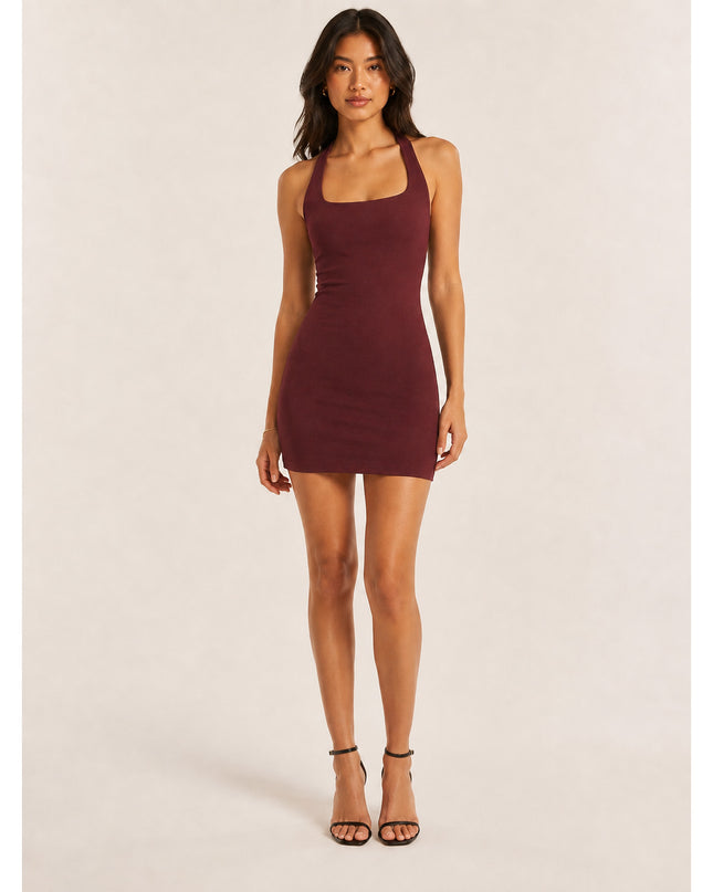 Vestido Farm Curto Decote Costas