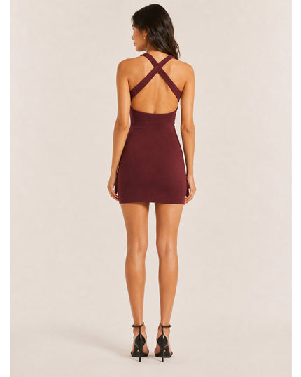 Vestido Farm Curto Decote Costas