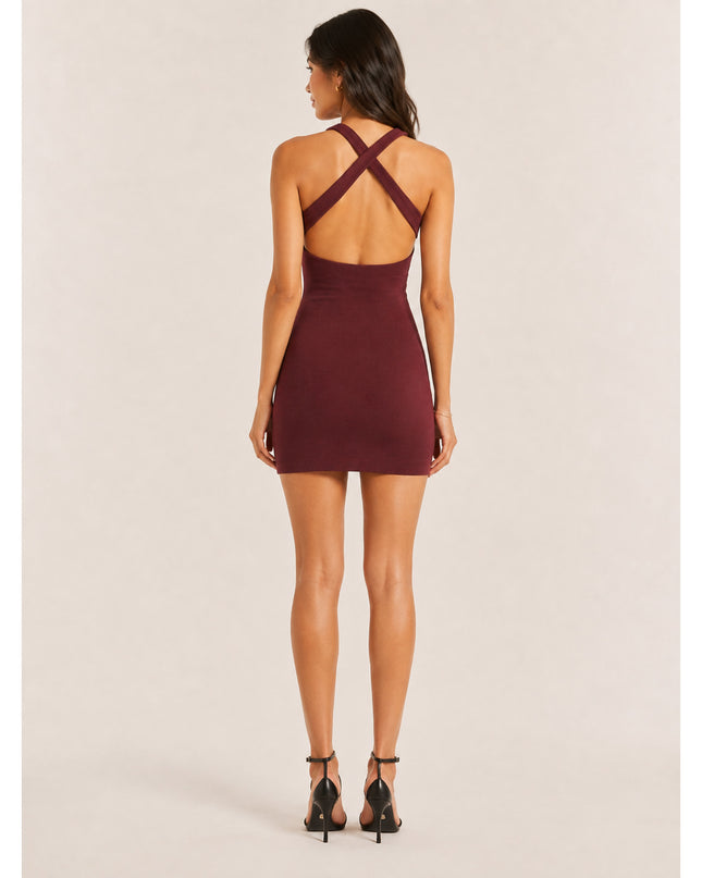 Vestido Farm Curto Decote Costas