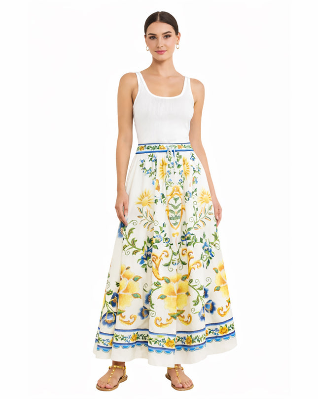 SAIA FARM ESTAMPADA FLORAL EMILIA