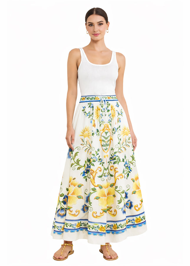 SAIA FARM ESTAMPADA FLORAL EMILIA