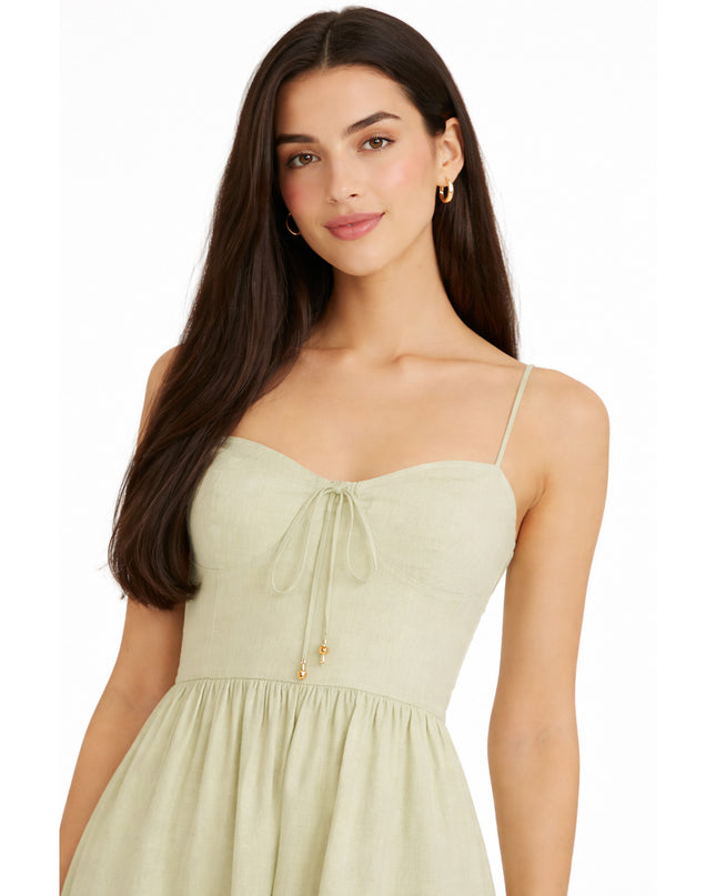 VESTIDO FARM CORSELET ALCINHAS