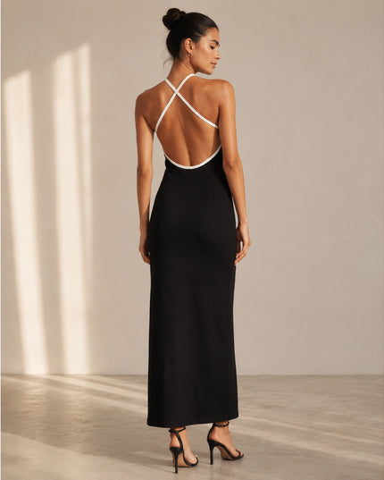 VESTIDO FARM VIES BICOLOR