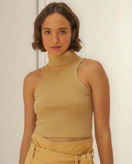 BLUSA FARM CROPPED GOLA BELLA