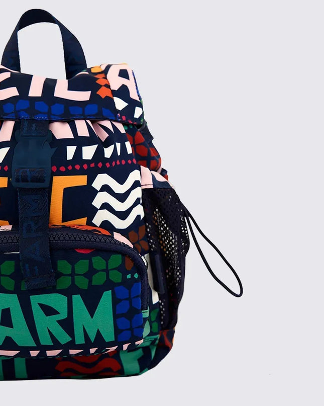 Mini Mochila Farm Pipoquinha Viajante Paisagem