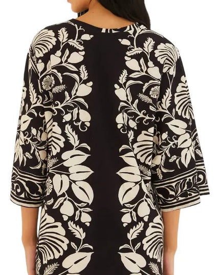 VESTIDO FARM T SHIRT GRANDE ESTAMPADO SINTRA