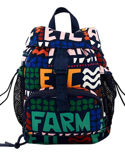 Mini Mochila Farm Pipoquinha Viajante Paisagem