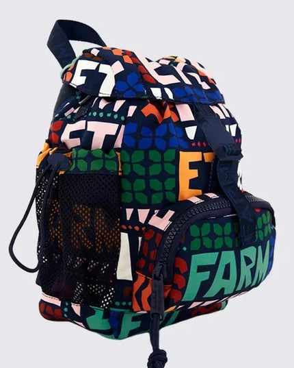 Mini Mochila Farm Pipoquinha Viajante Paisagem