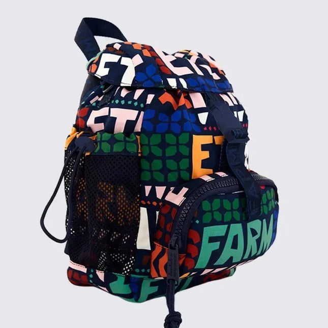 Mini Mochila Farm Pipoquinha Viajante Paisagem
