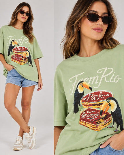 T-Shirt Farm Média Pavê Verde
