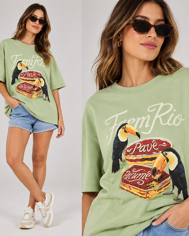 T-Shirt Farm Média Pavê Verde