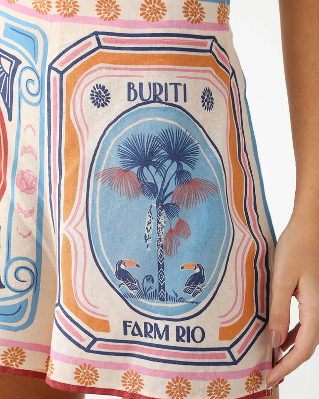 SHORT FARM EVASE SELINHOS DO CERRADO