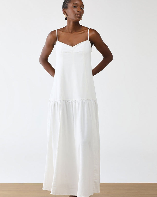 VESTIDO FARM MIDI CORSELET ALCINHA