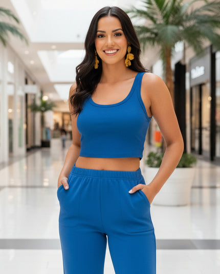 BLUSA FARM CROPPED RITA