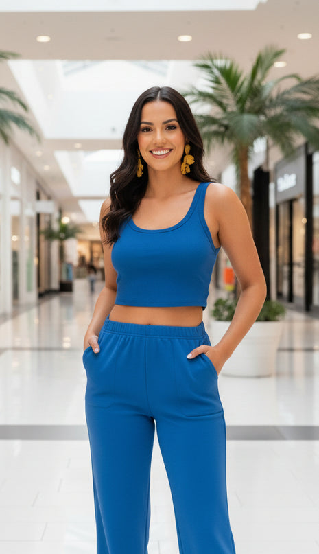 BLUSA FARM CROPPED RITA