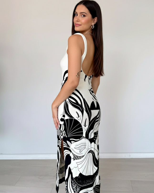 VESTIDO FARM ALCAS FESTA DE MAR