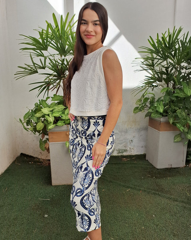 SAIA FARM MIDI CAVALOS MARINHOS