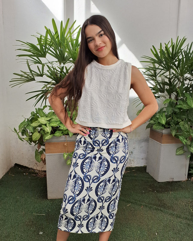 SAIA FARM MIDI CAVALOS MARINHOS