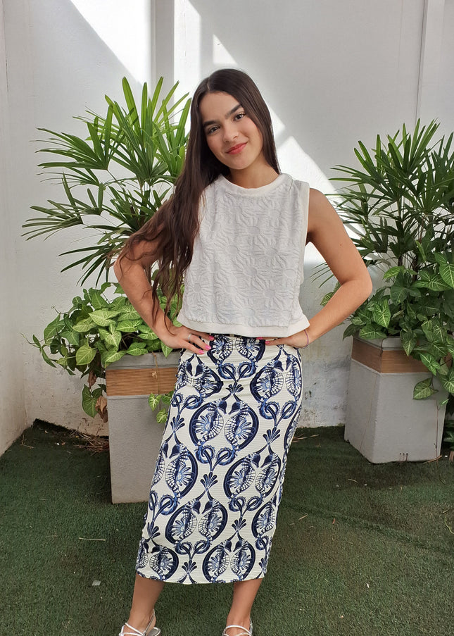 SAIA FARM MIDI CAVALOS MARINHOS