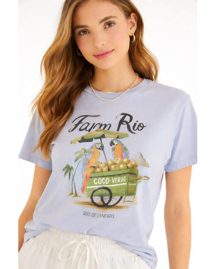 Camiseta Farm Carrinho de Coco T Shirt Summer