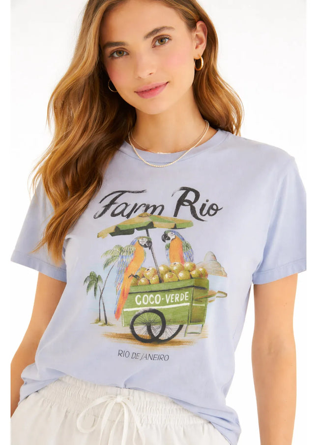 Camiseta Farm Carrinho de Coco T Shirt Summer