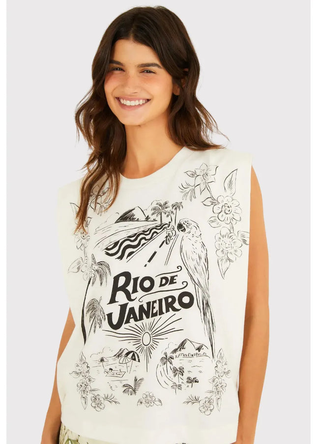 Regata Farm Quadrada Rio de Janeiro Nuts