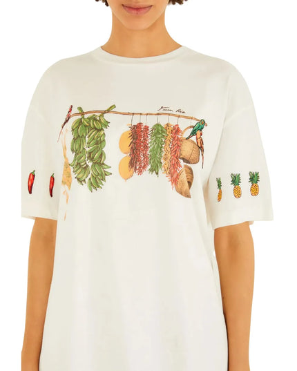 T-shirt Média Feira Farm Rio