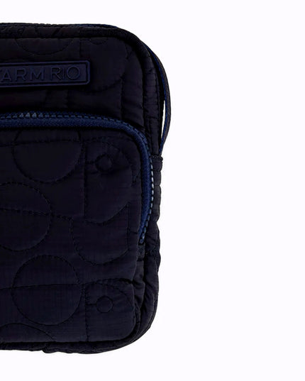 Bolsa Farm Da Gema Puffer Marinho
