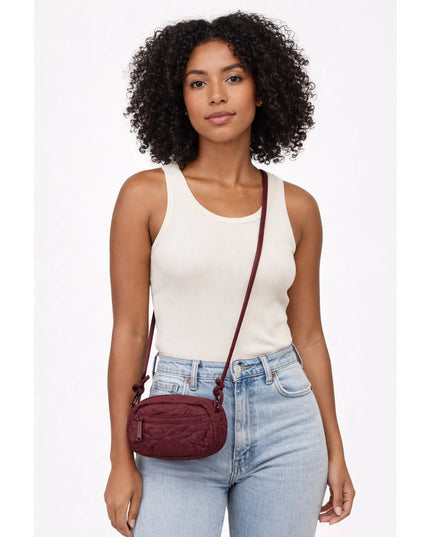 Bolsa Farm Puffer Bordo