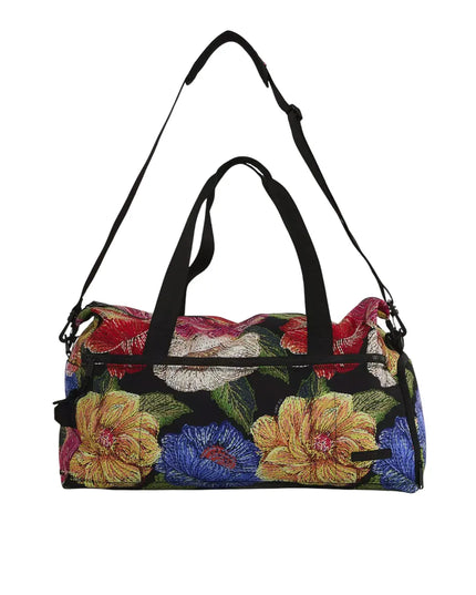 Bolsa Farm Findi Floral Paraíso Preto