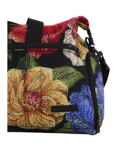 Bolsa Farm Findi Floral Paraíso Preto