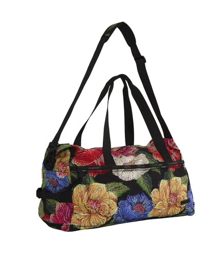 Bolsa Farm Findi Floral Paraíso Preto