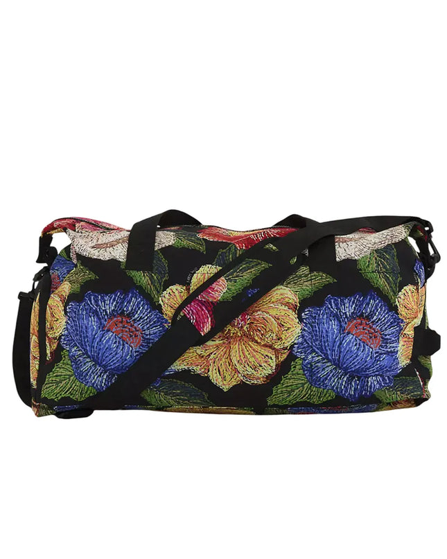 Bolsa Farm Findi Floral Paraíso Preto