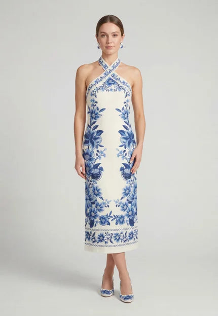 Vestido Midi Fruta De Verão Farm