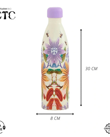 Garrafa Farm Glub Glub 750ml Jardim Brilhante