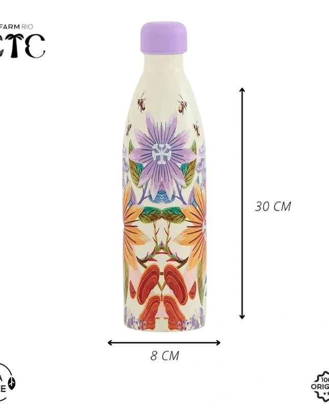 Garrafa Farm Glub Glub 750ml Jardim Brilhante
