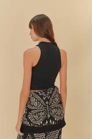 BLUSA FARM TOP BORDADO LOGOTUCA