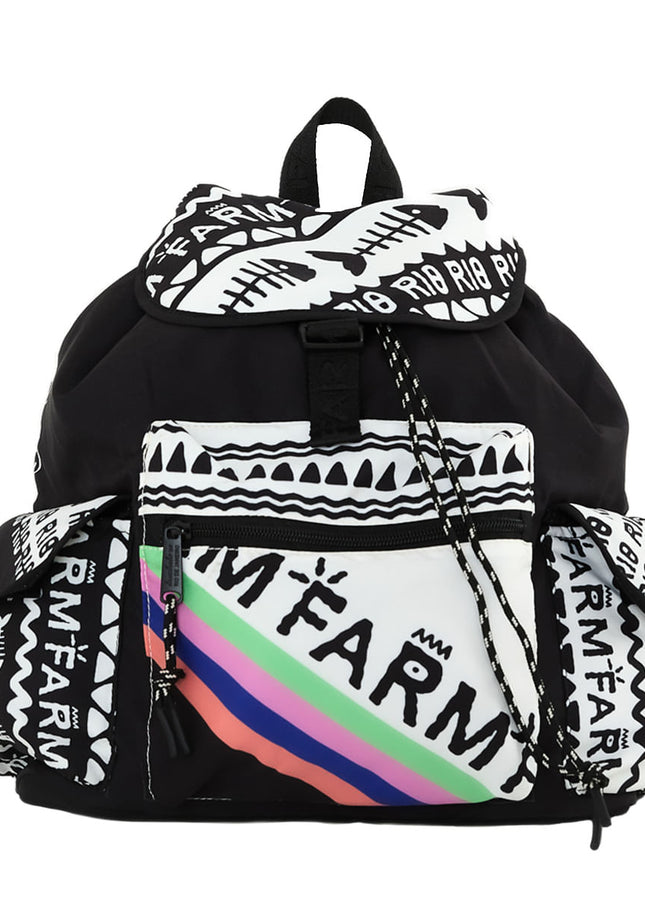 Mochila Farm Pipoca Tipografica