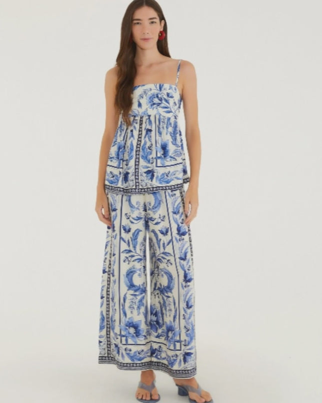 CALCA FARM ESTAMPADA NATALIA OFF