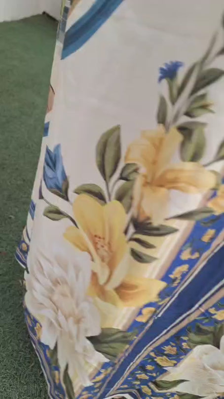 VESTIDO FARM ESTAMPADO FLOR DO RIO