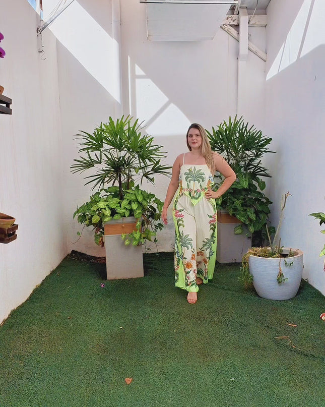 MACACAO FARM ESTAMPADO NATUREZA FLORAL