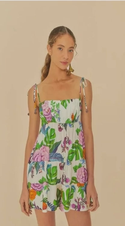 MACACAO FARM ESTAMPADO DOCE JARDIM