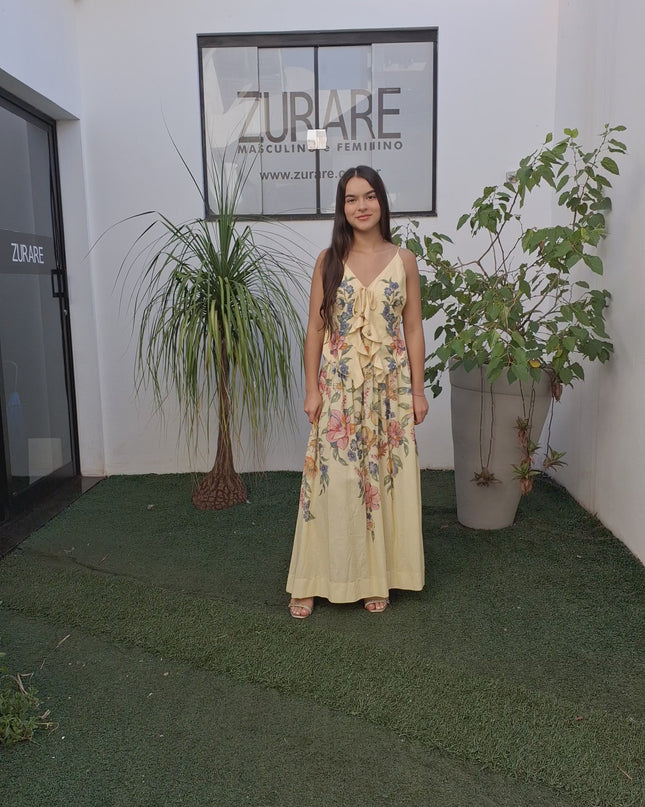 BLUSA FARM ESTAMPADA MAIRA LENCO