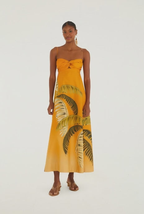 VESTIDO FARM ITACARE COQUEIRO