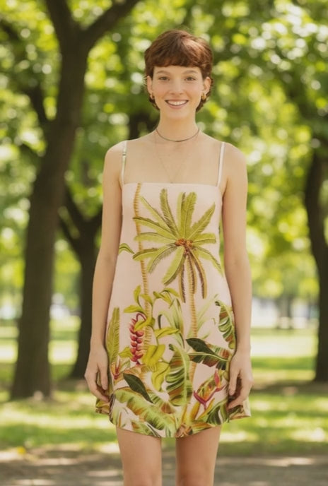 VESTIDO FARM CURTO JERI